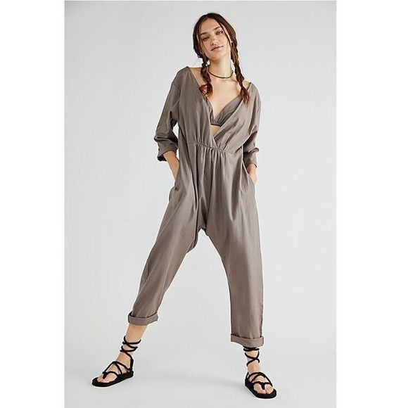 Pants - Free People Endless Summer Right On Cue Romper Size S